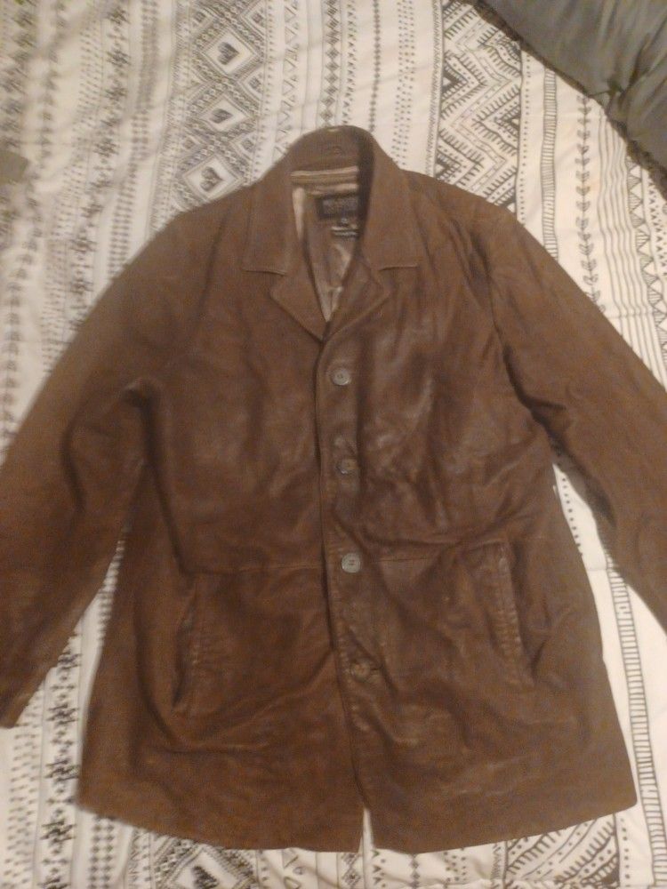 Wilson's Mens Leather Jacket XL