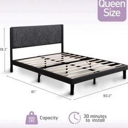 Queen Bed Frame New In Box Delivery 🚚 Available 