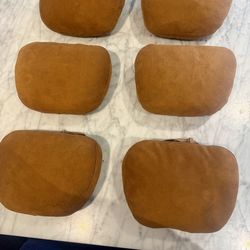 6 Cushioned, Car Neck Pillow; Headrests Support