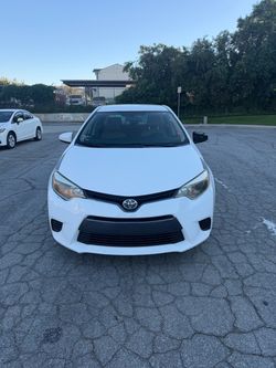 Toyota Corolla Le 2015