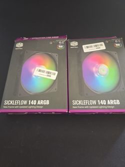 Cool Master Sickleflow 140 ARGB FANS X 2