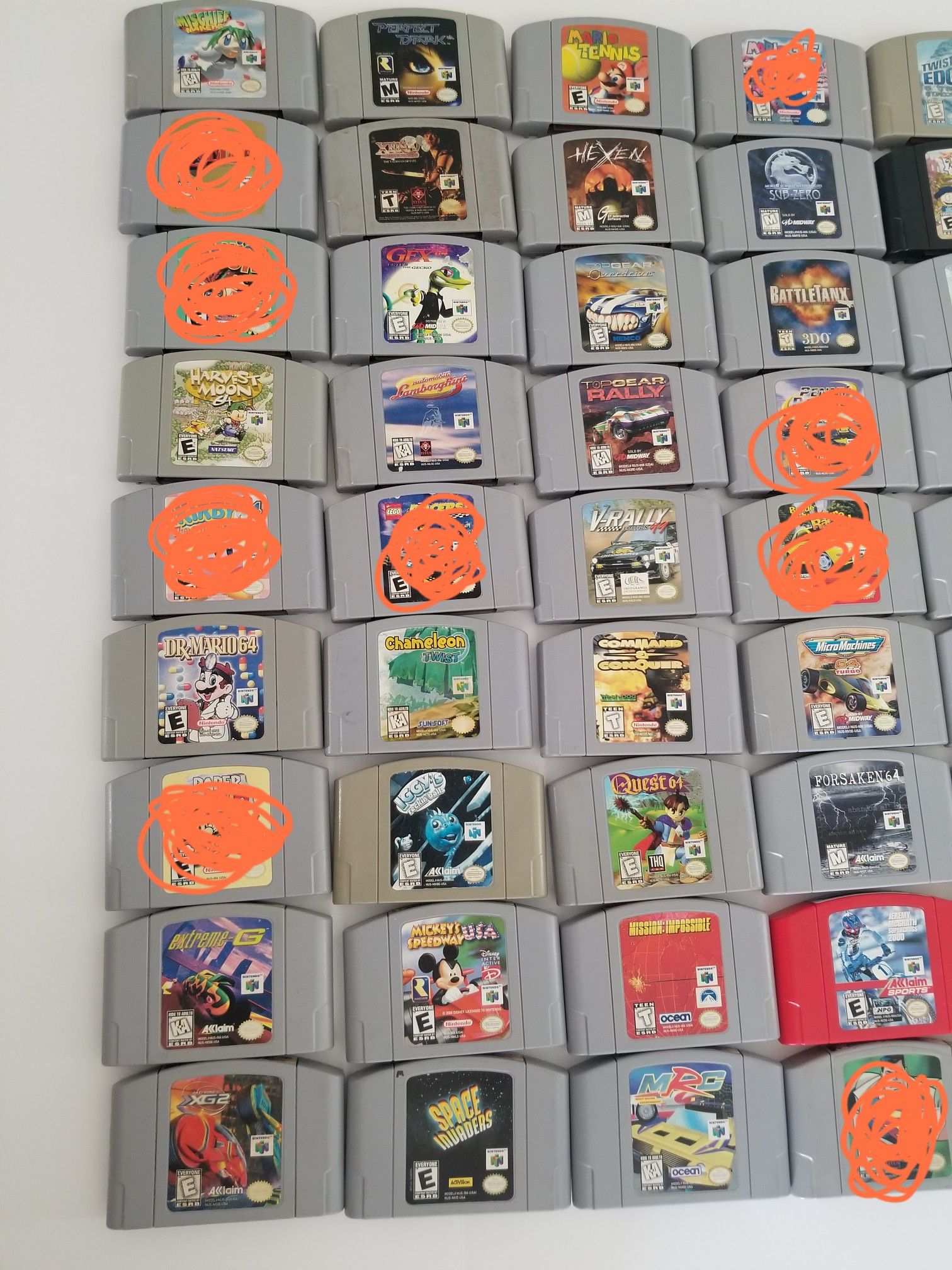 Nintendo 64 / N64 games