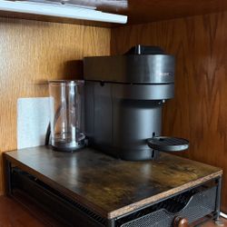 Nespresso Vertuo Coffee Machine + Pod Storage Drawer