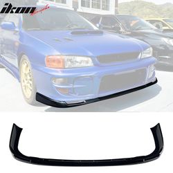 Fits 97-01 Subaru Impreza STI Style Front Bumper Lip Chin Splitter PP Gloss Black