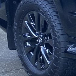 Lexus GX460 Wheels With Falken Wildpeak A/T3W