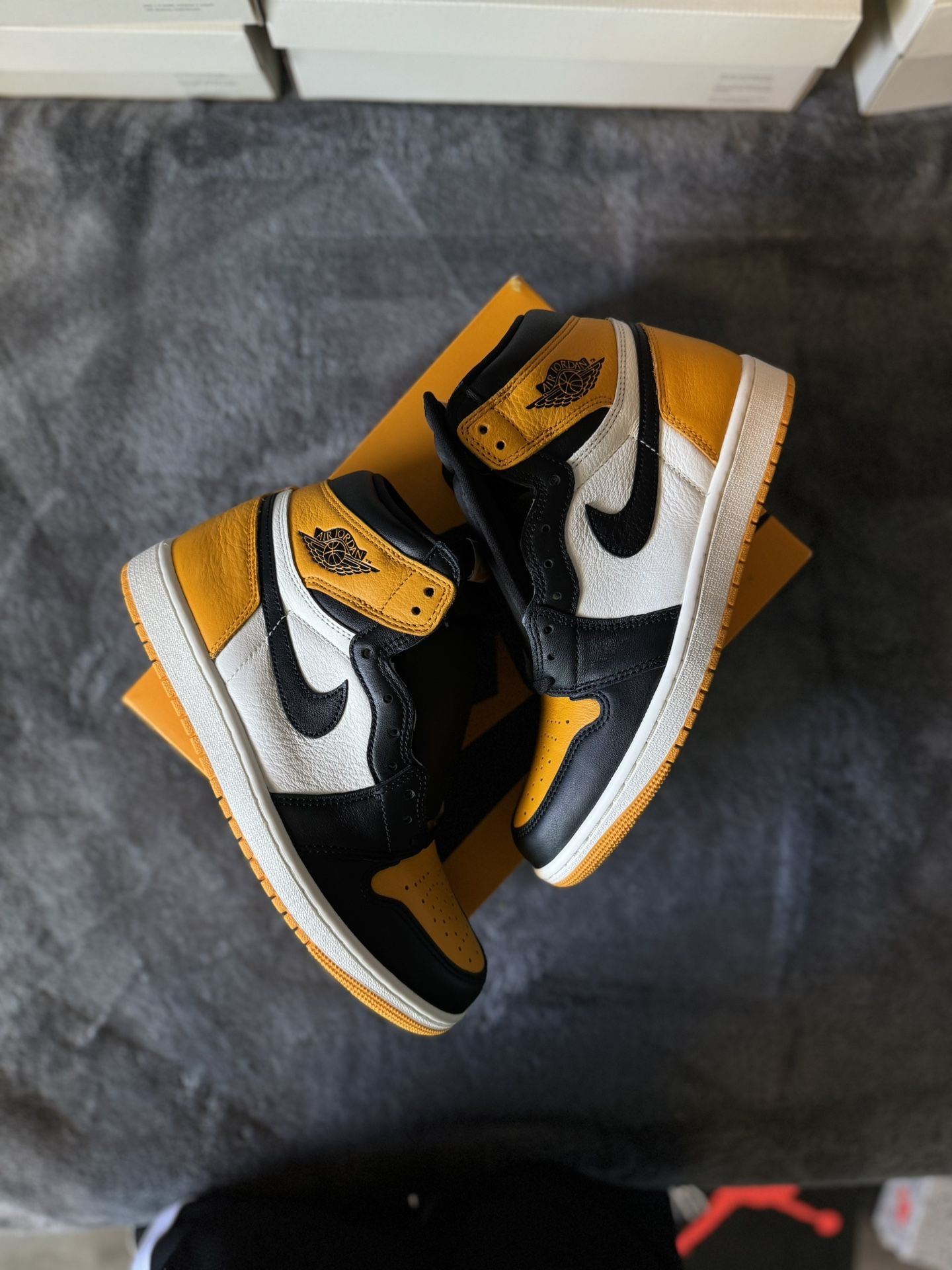 Air Jordan 1 Yellow Toe