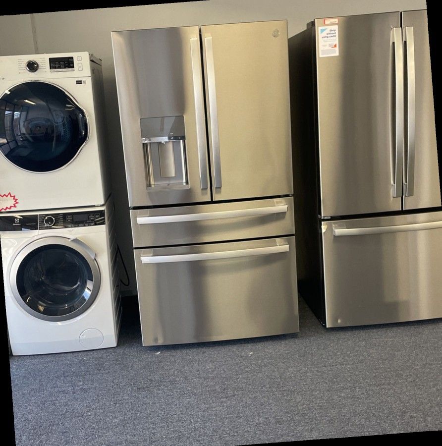 ge profile french door refrigerator stainless steel for Sale in