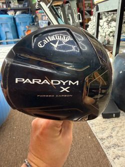 Callaway Paradym X Driver 10.5° – Fujikura Ventus 5R Shaft + Headcover