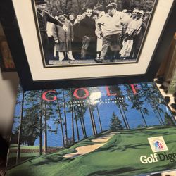 Vintage Iconic Jackie Gleason & Arnold Palmer Photo