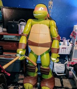 Teenage Mutant Ninja Turtles 4-Foot Michelangelo Giant Figure - Pickup Only
