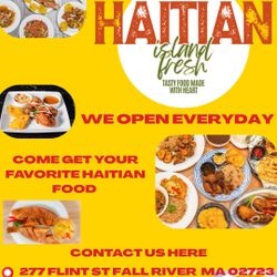 Bon manje haitian nou ouve chak jou tout saw vle text ou rele nou plase odew