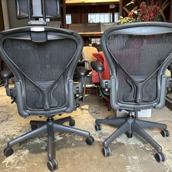 Herman Miller Aeron Office Chairs Size B C