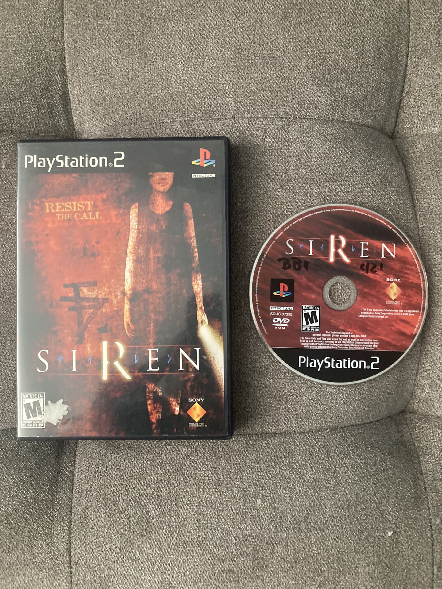 Siren PS2 (No manual)