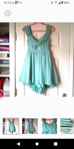 City Studio green Junior 1/2 cocktail party prom dress new