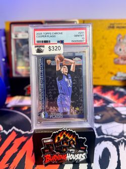 2025 Topps Chrome Cooper Flagg #251 PSA 10