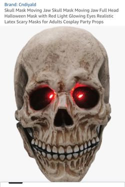 Ugly skull mask