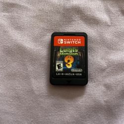 Nintendo Switch Game LUIGIS MANSION 3