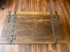 Rustic Solid Wood Coffee Table / Decorative Bench