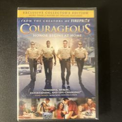 Courageous (DVD, 2011, Exclusive Collector's Edition) New Sealed