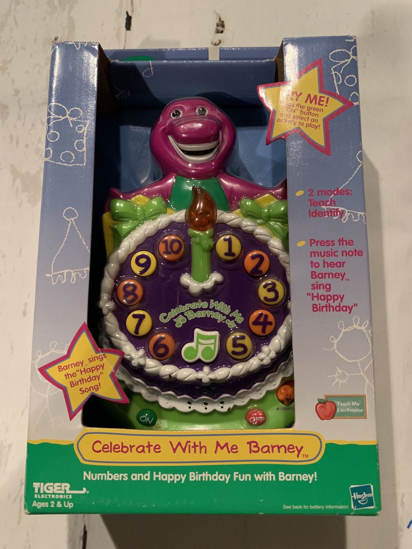 Barney Celebrate with Me Toy