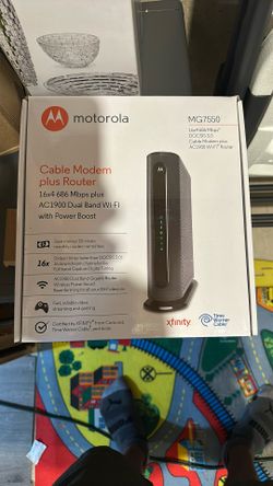 Cable modem With Wi-Fi Router