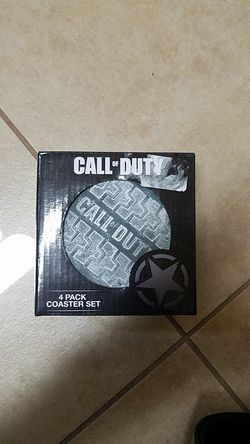Call of Duty Stone Coaster Set - 4pk