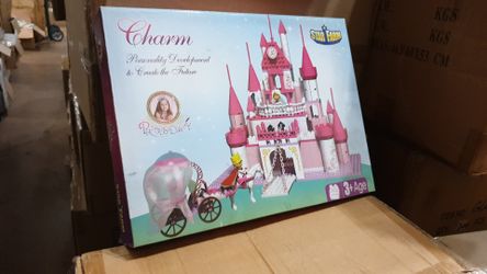kids play block princes diary