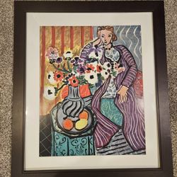 Matisse "Purple Robe And Anemones"