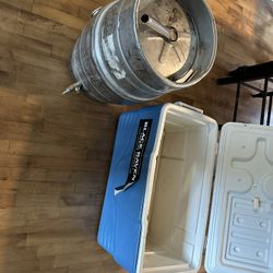 Home Brewing Mash Tun And Boil Kettle