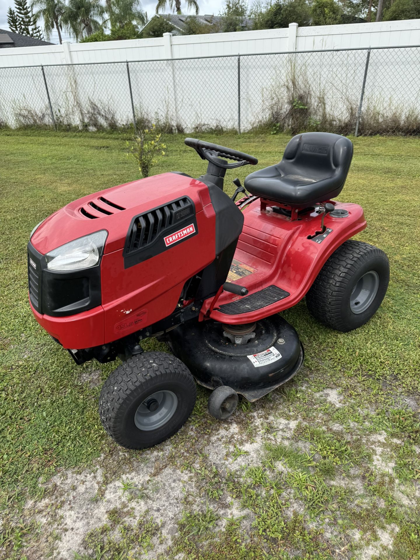 Craftsman Riding Mower For Sale