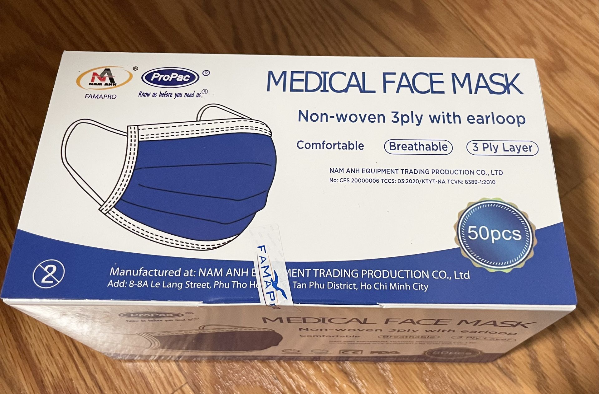 Disposable Face Mask 3 Ply