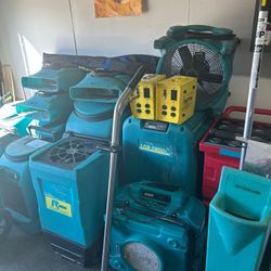 Dehumidifier/ Scrubber/ Fans/ Southwire/ Floor Buffer/ 
