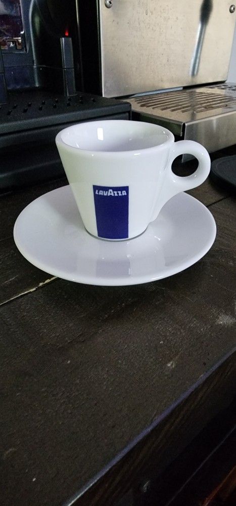 Lavazza Espresso Cup And Saucer Set 12