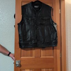 Leather Vest 4X