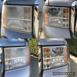 Mobile headlight restoration! $40