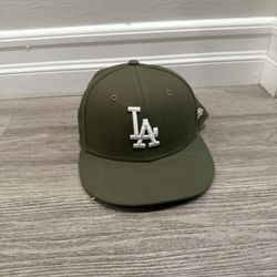 Dodgers Forest Green Fitted Hat 