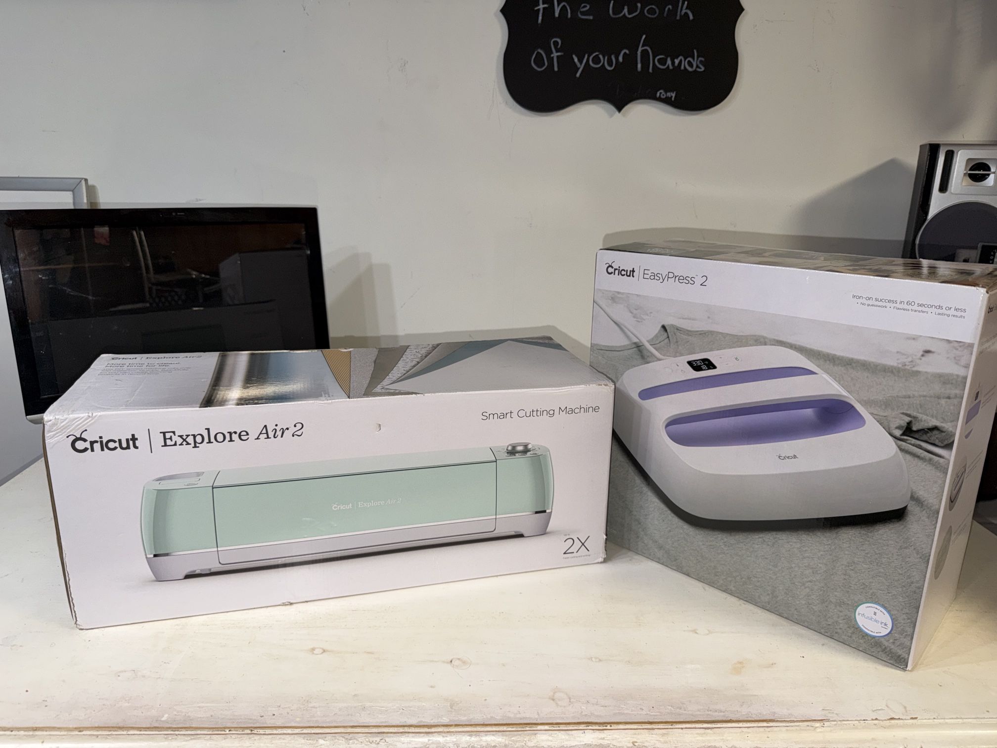 Cricut Explore Air 2 + Easy press 2 Bundle