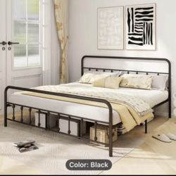 King size bed frame