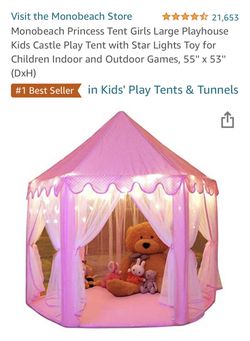 Princess castle Play Tent