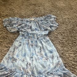 Peach Love Flower Dress