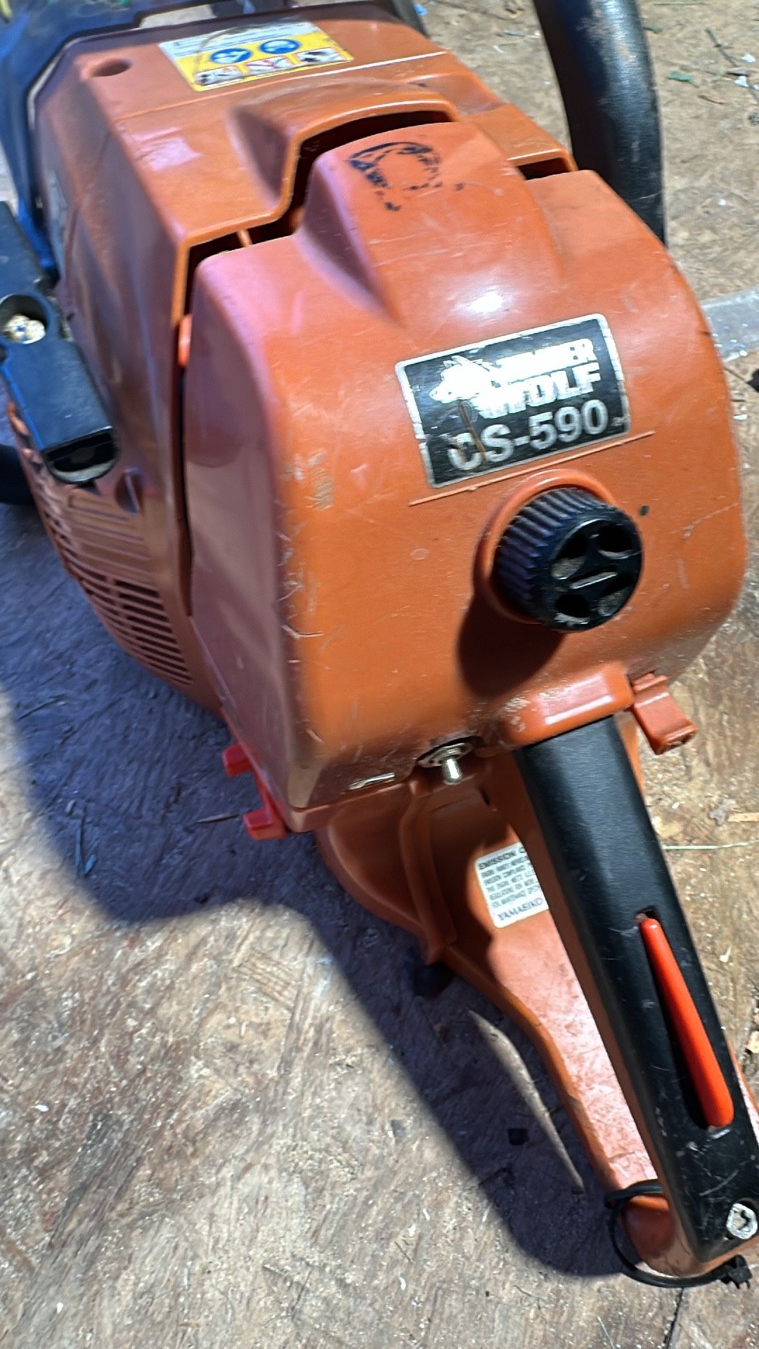 Echo cs-590 Chainsaw 