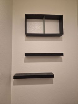 Wall decor shelves