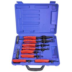 Snap Ring Pliers Set with Storage Case (11-Piece)