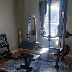 Gold’s Gym A Frame With Cable Attachment 