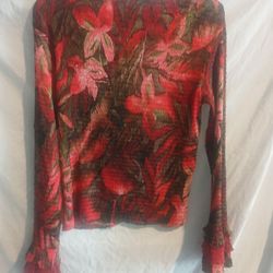 Red blouse