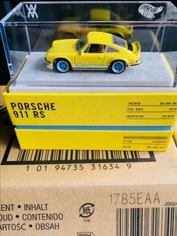 Hot Wheel Exclusive Daniel Arsham 1973 Porsche 911 RSA Limited Edition 
