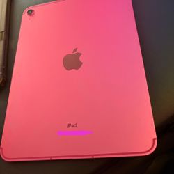 iPad 10th Generation Pink 