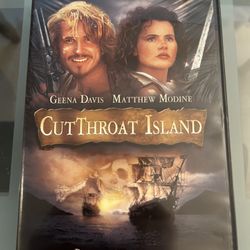 Cutthroat Island DVD 