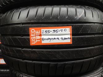 1 tire 285 35 20 Bridgestone Turanza