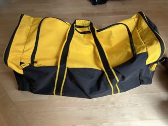 Large Hockey Equipment Bag – Yellow/Black